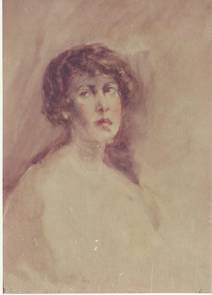 Head of a woman (1918)