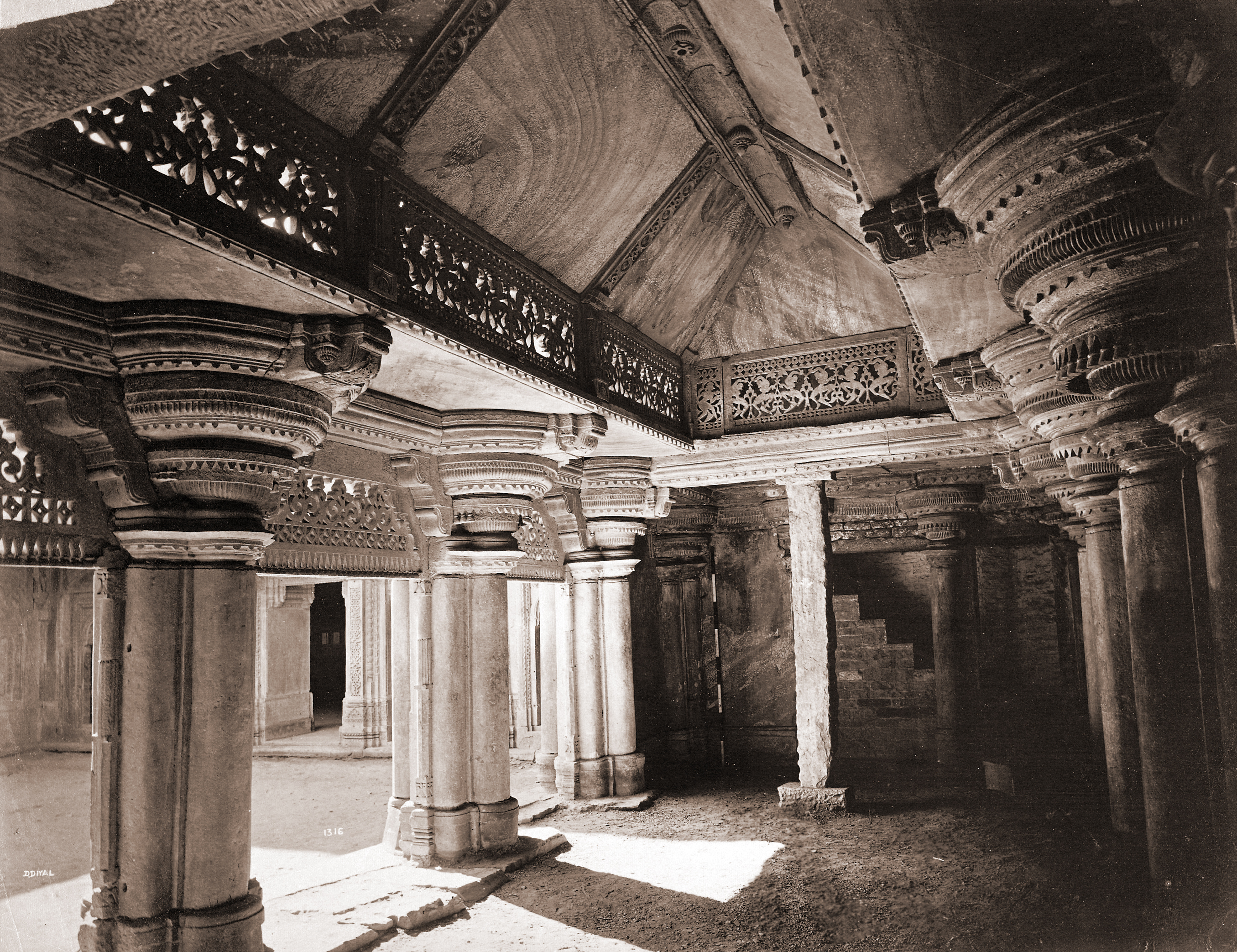 The north room, Man Mandir.