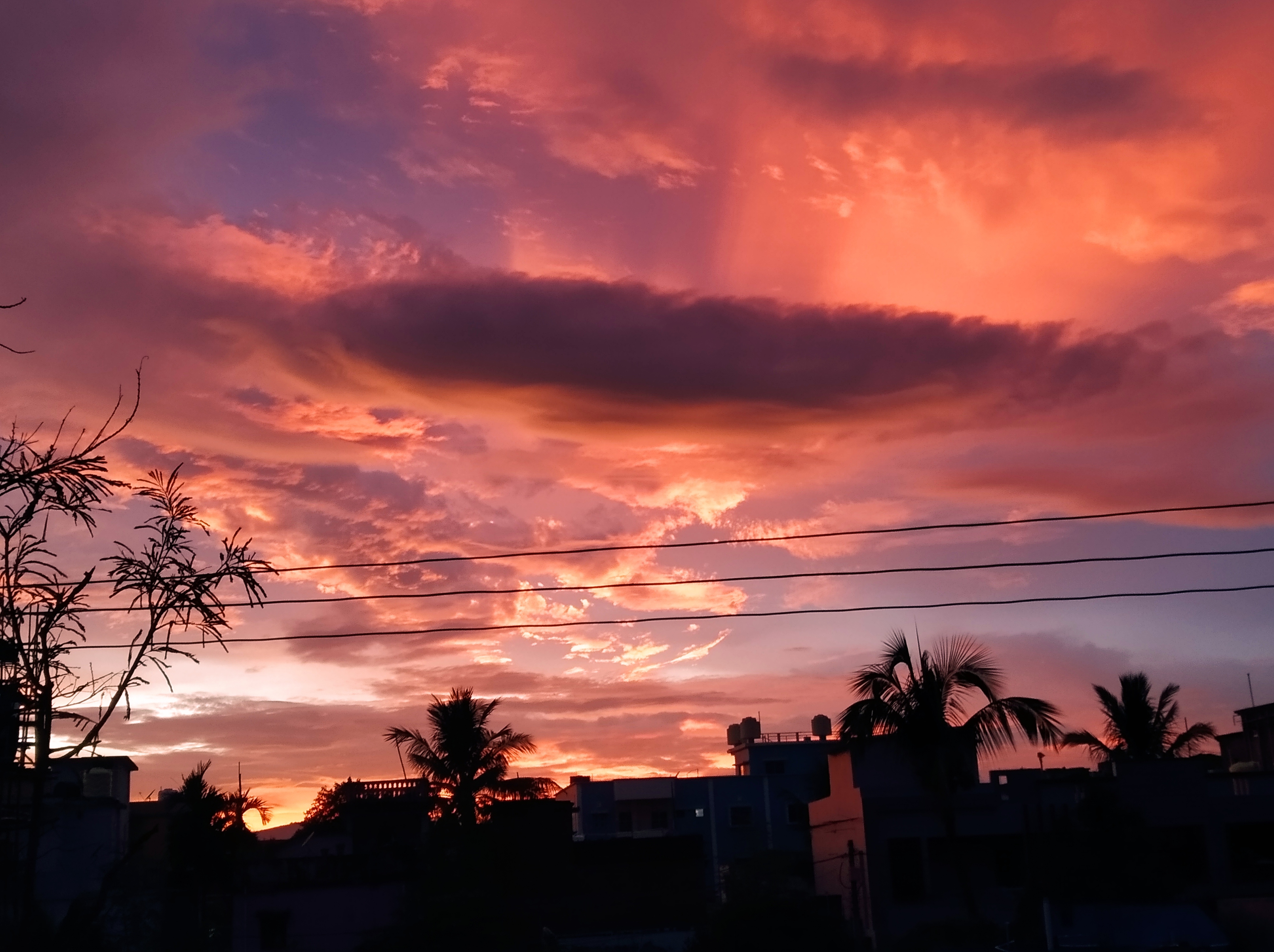 sunset in keonjhar