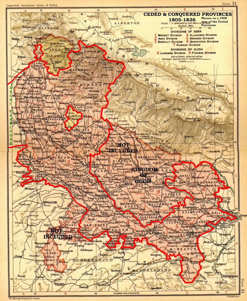 Historical map of 1805–1836 (printed in 1908) shows Lipulekh as the trijunction
