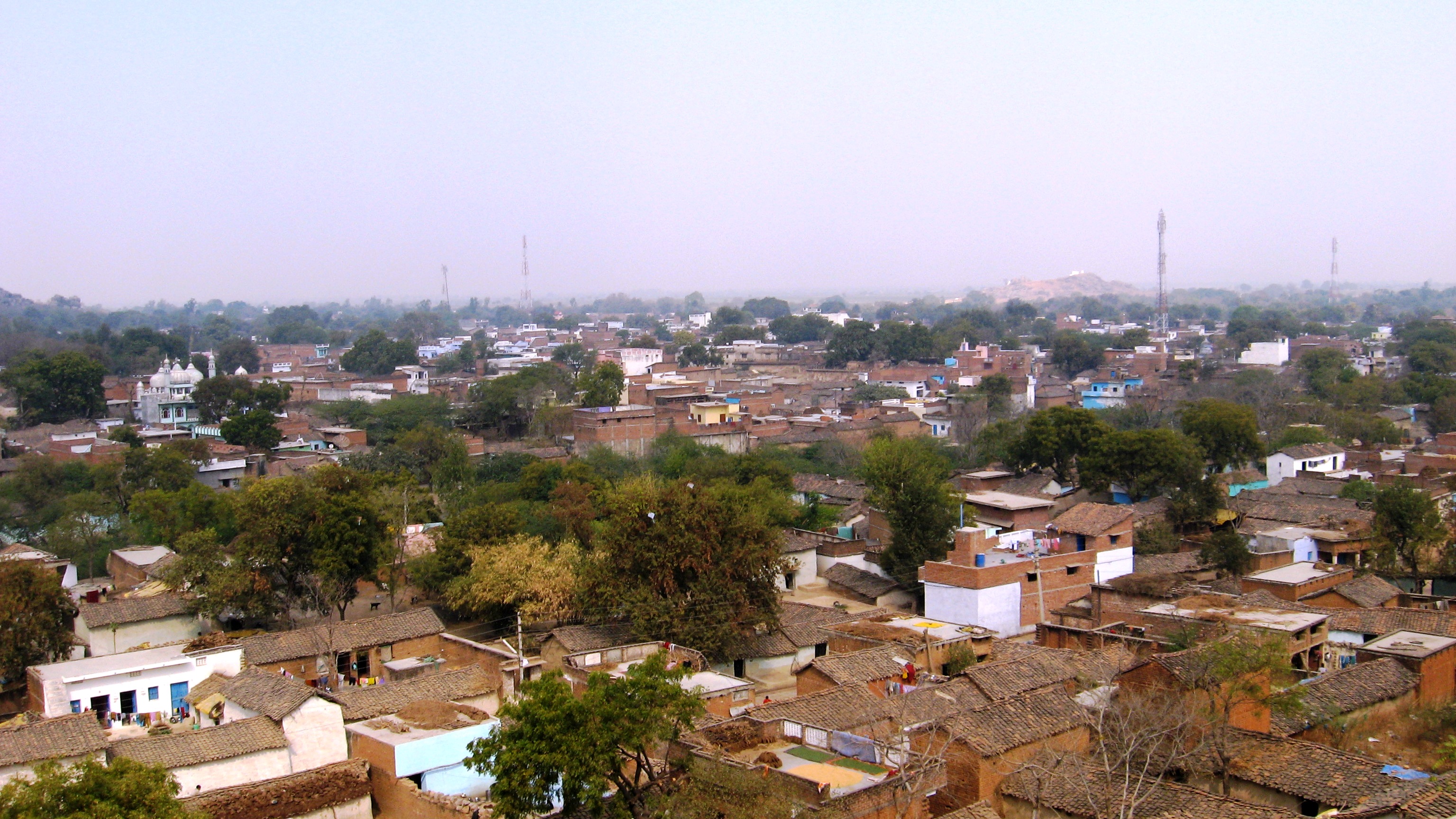 View of the city from Senapati palace