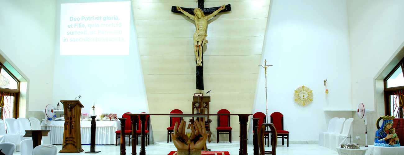 Main Alter of the renovated Church
