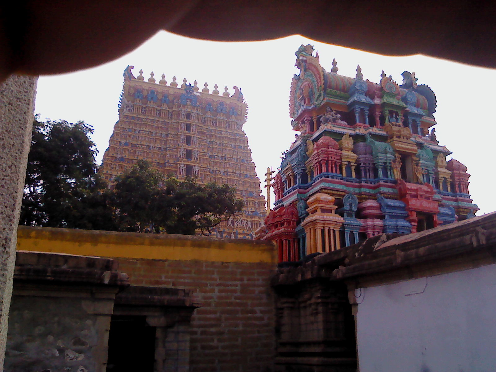 Gopuram and Vimanam