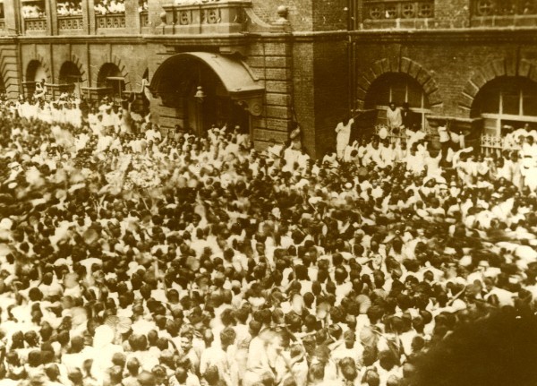 Chittaranjan's funeral procession in 1925