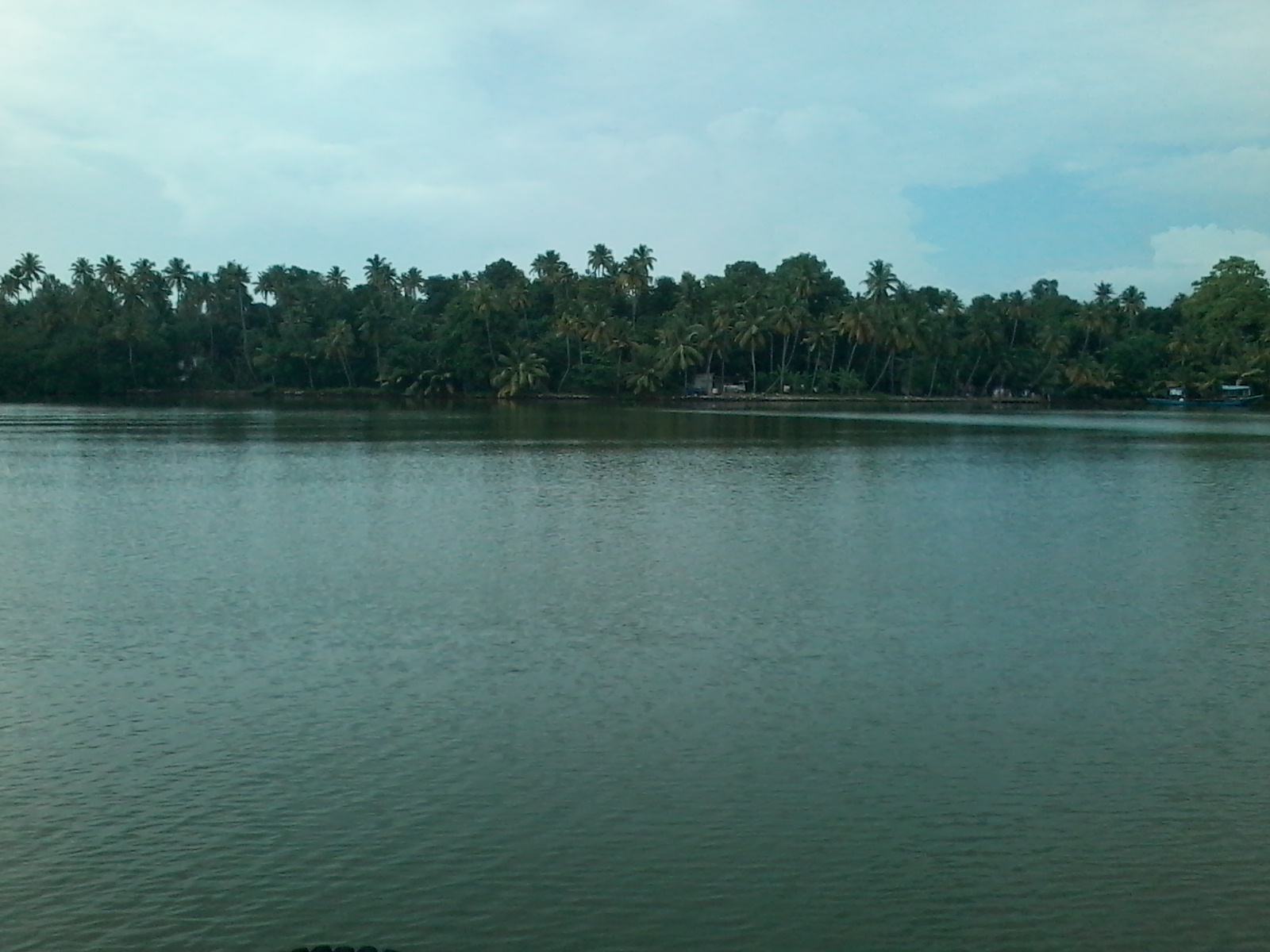 Munroe island on the banks of Ashtamudi Lake