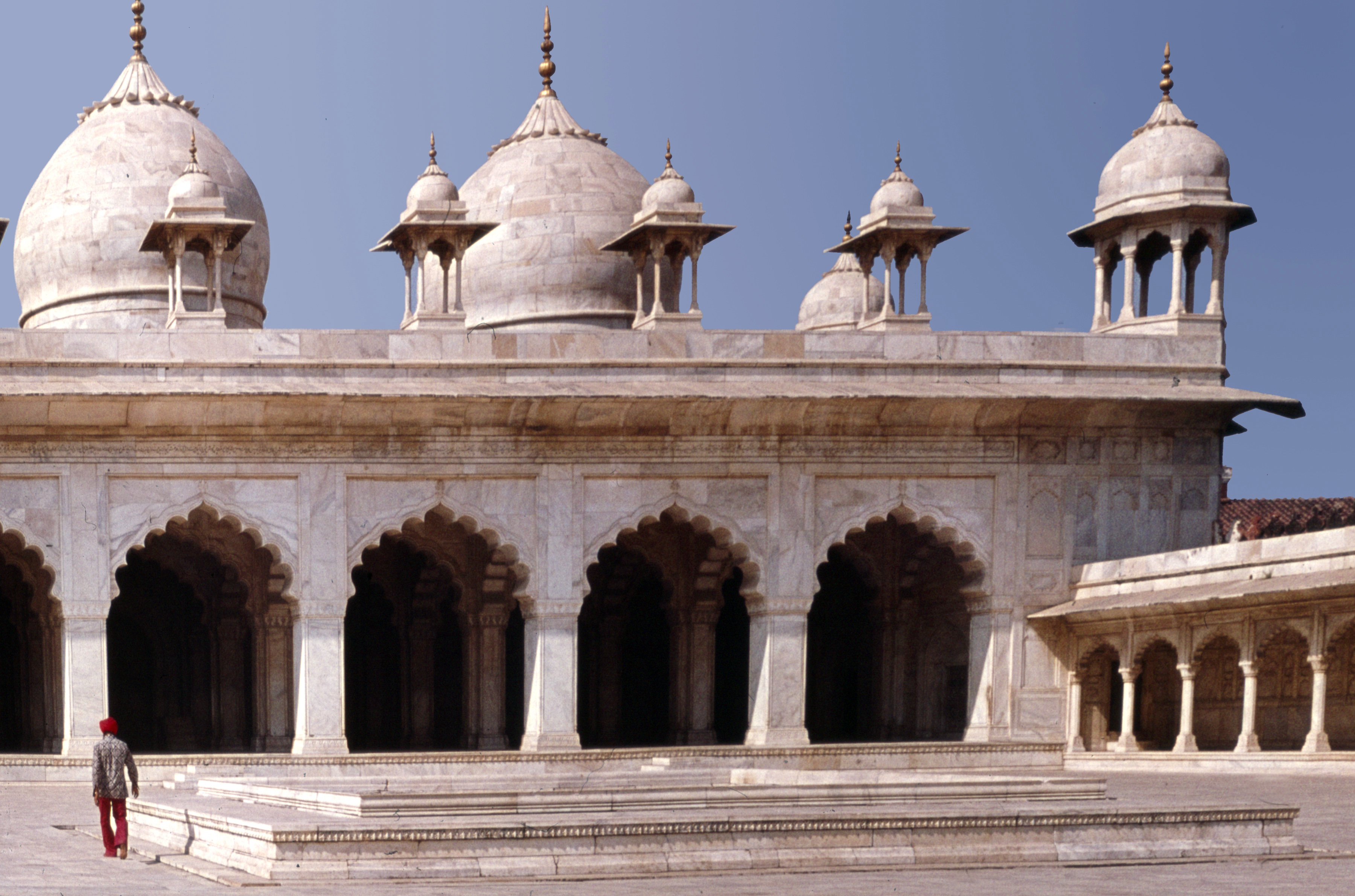 Façade of the mosque
