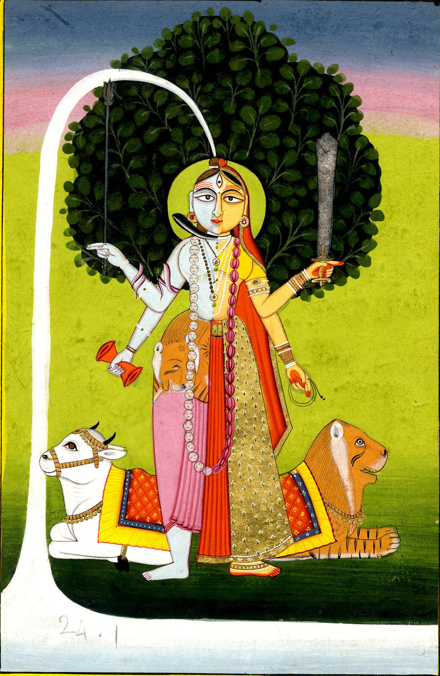 Standing Ardhanari c.1800.jpg