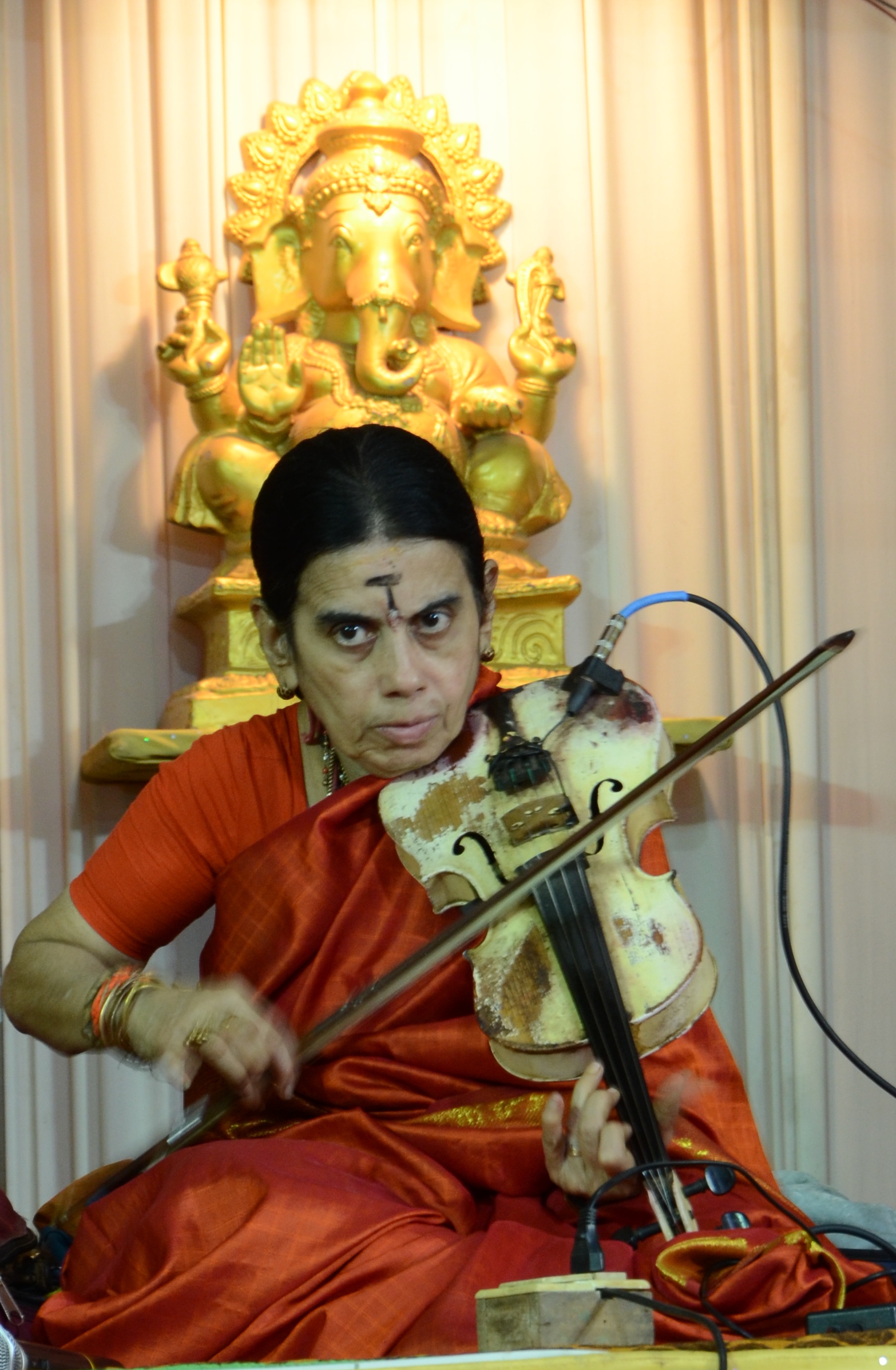 Violinist A. Kanyakumari