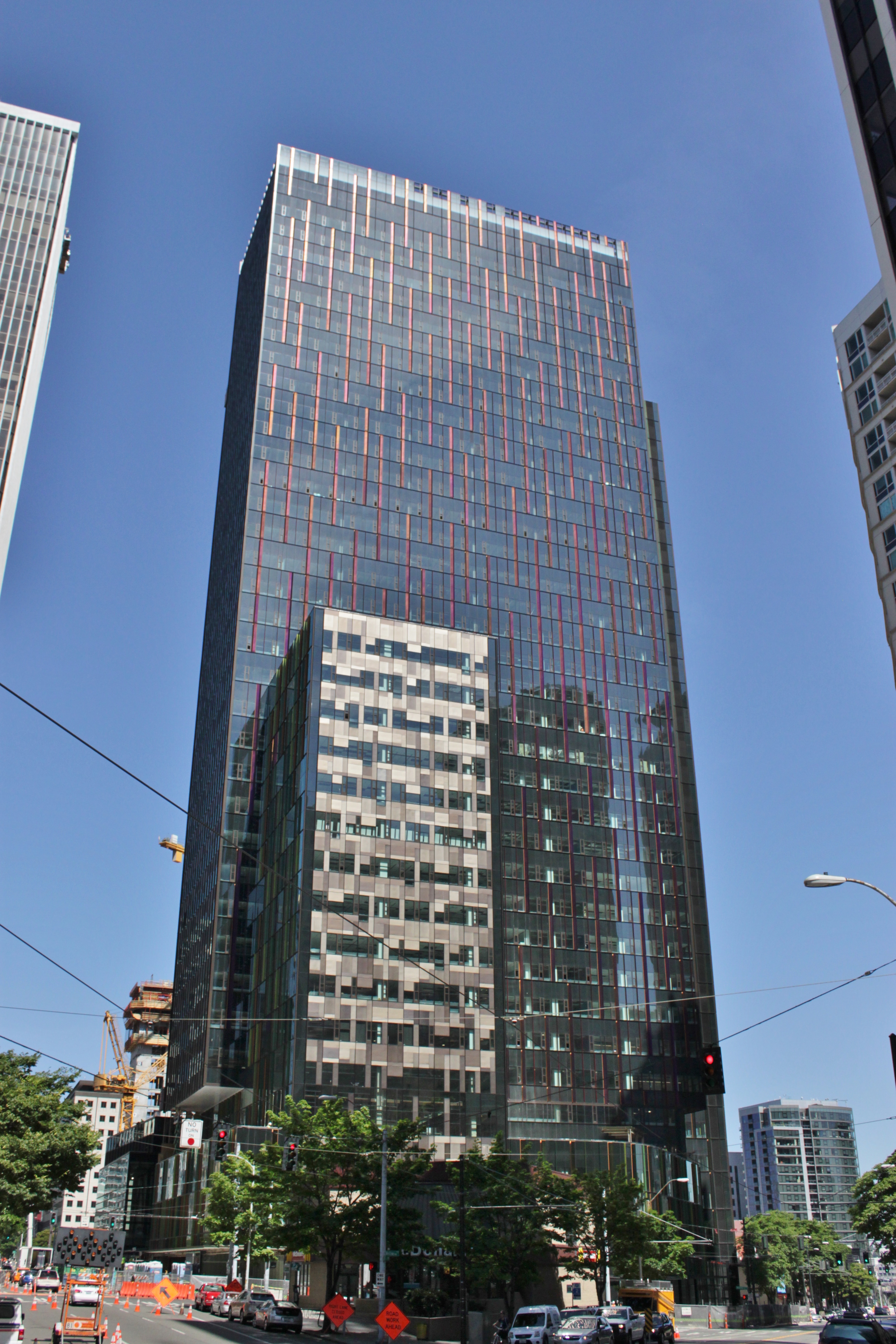 Amazon Tower I topped out, June 2015.jpg