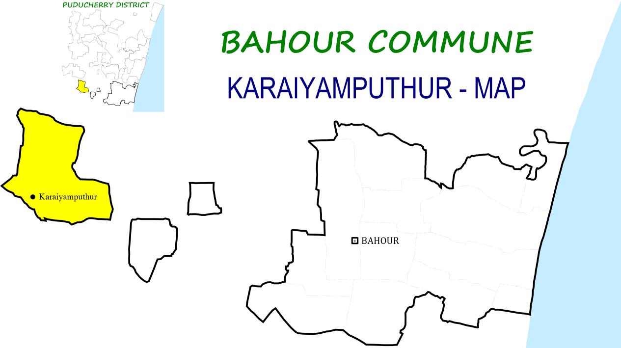 Map of Karaiyamputhur Village Panchayat