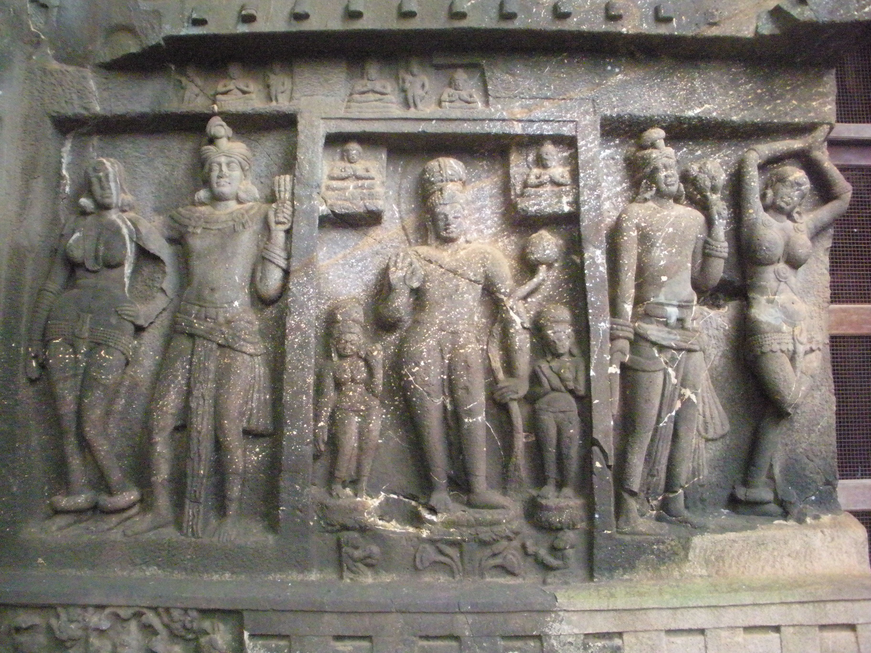 Entrance, left panel