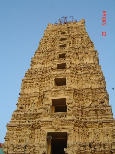 Ksheerarama temple tower is the tallest in Andhra Pradesh at 120 ft.