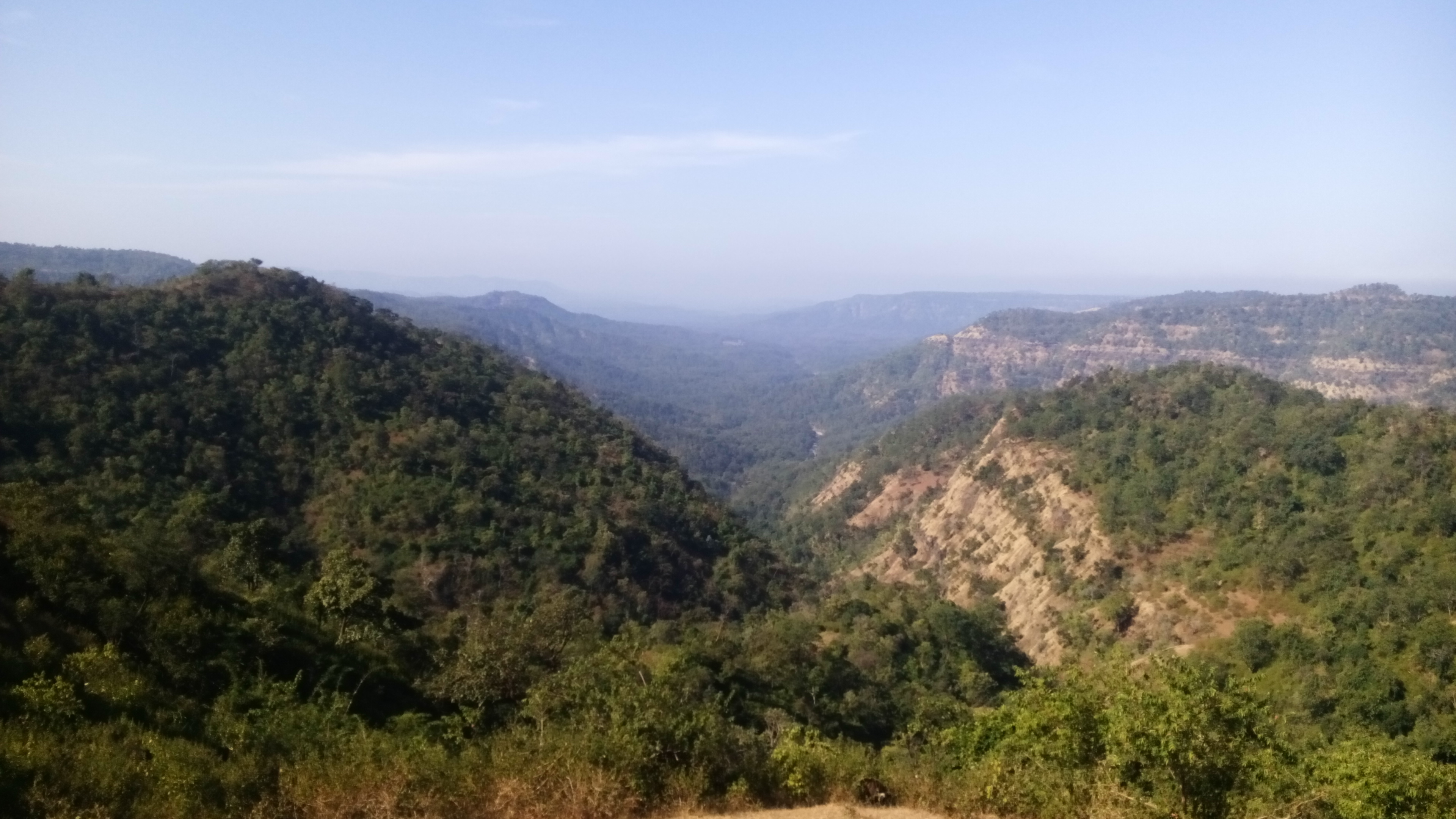 Satpura range in Betul district