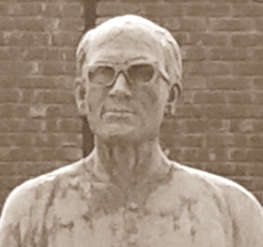 Sculpture of Muhammad Mansur Ali