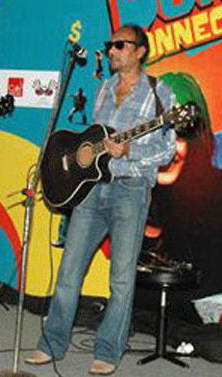 Dutt performing in 2006