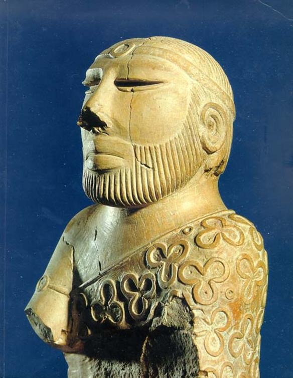 So-called "Priest King" statue, Mohenjo-Daro, late Harappan period, National Museum, Karachi, Pakistan