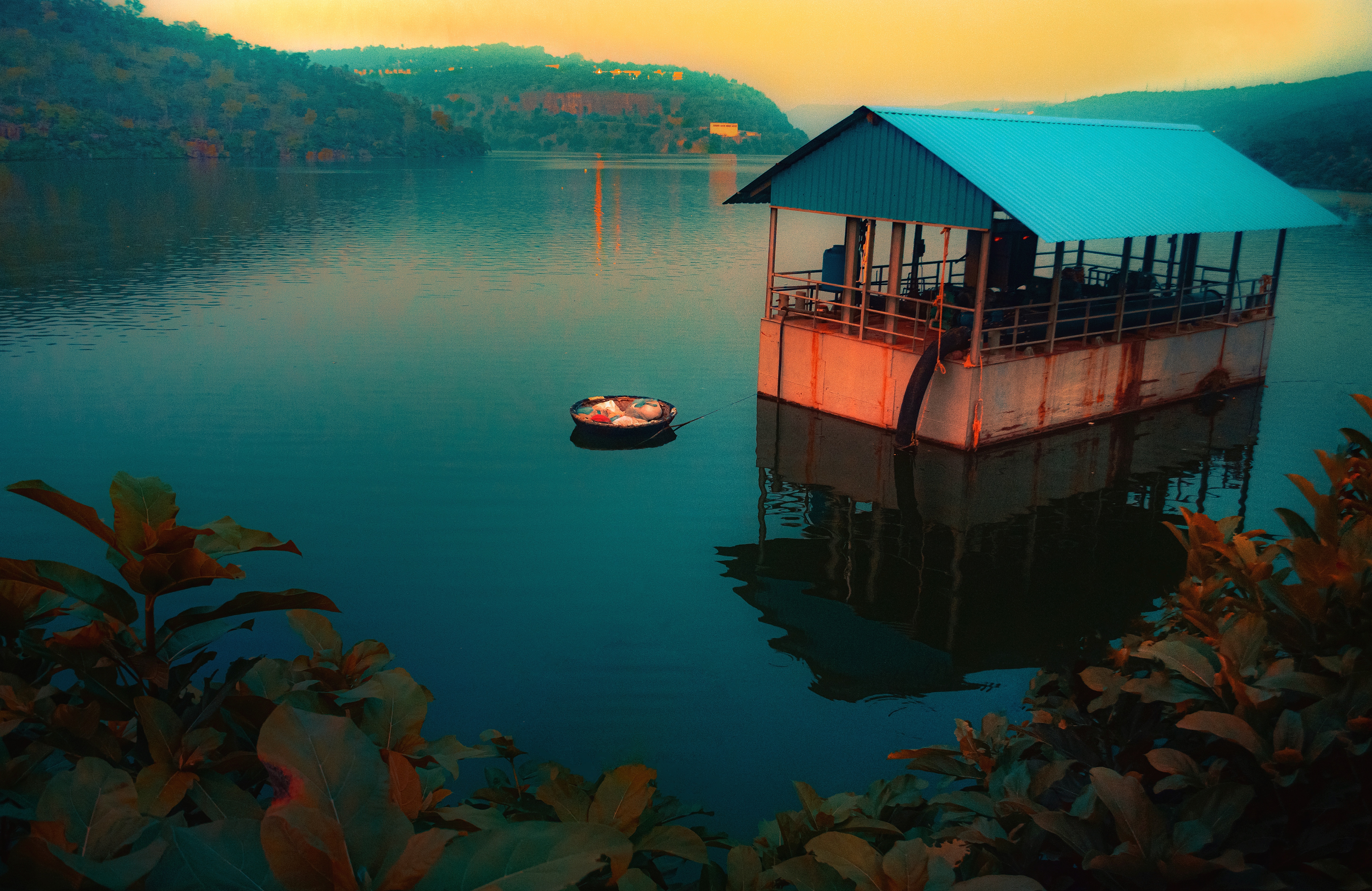 Back Waters of Srisailam Dam