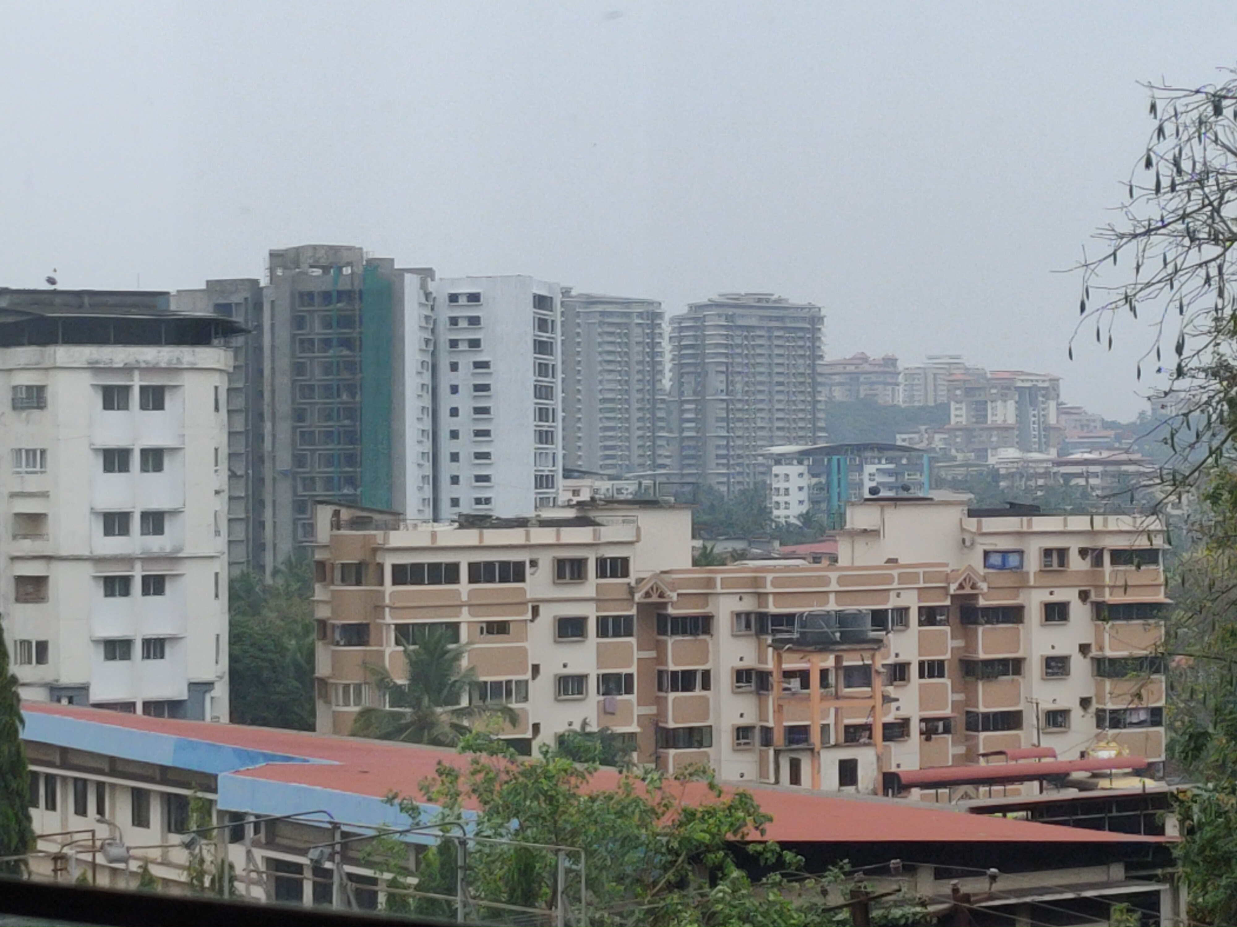View of highrise buildings at Bejai, Mangaluru