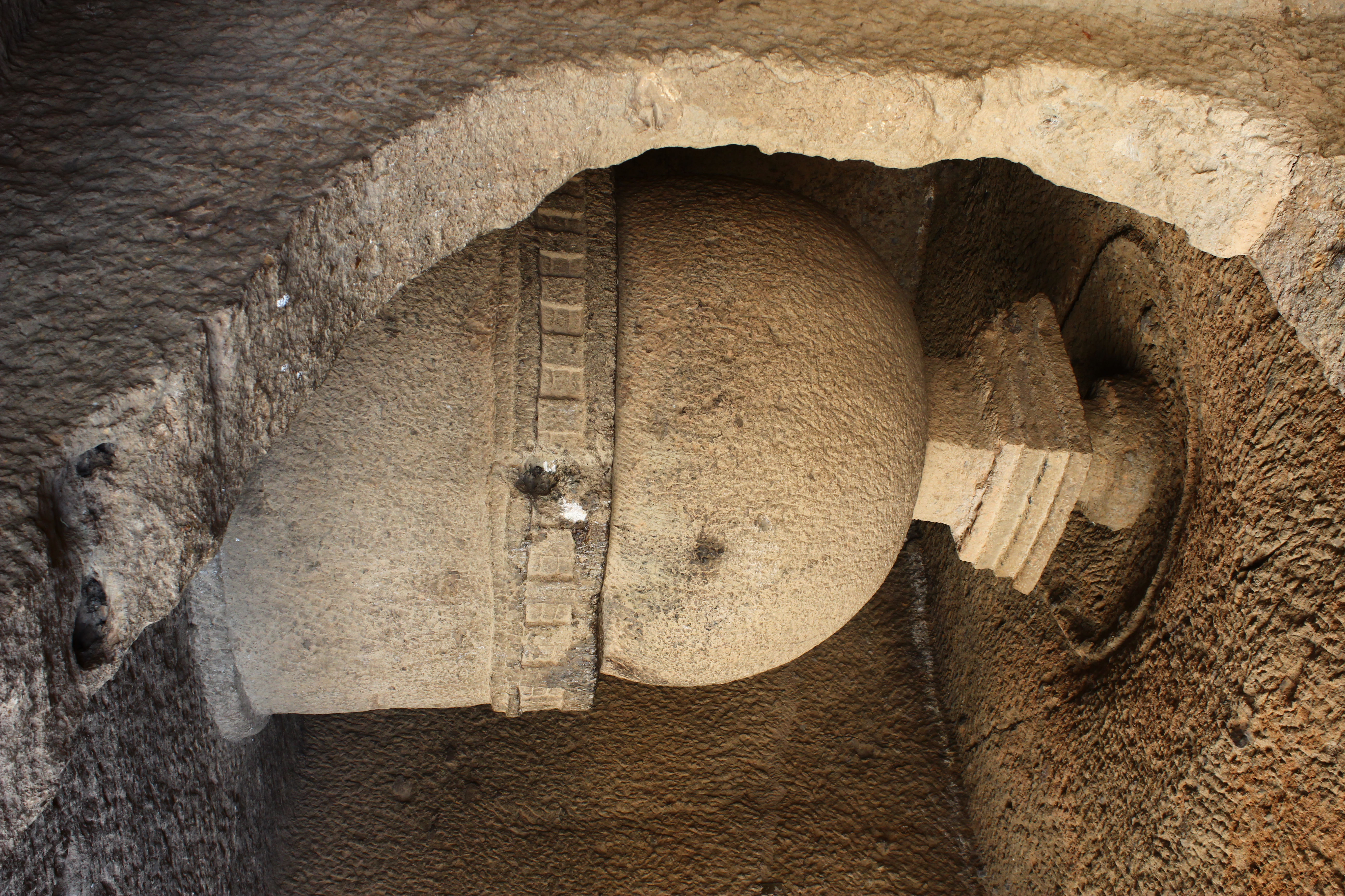 Stupa in Cave 2.