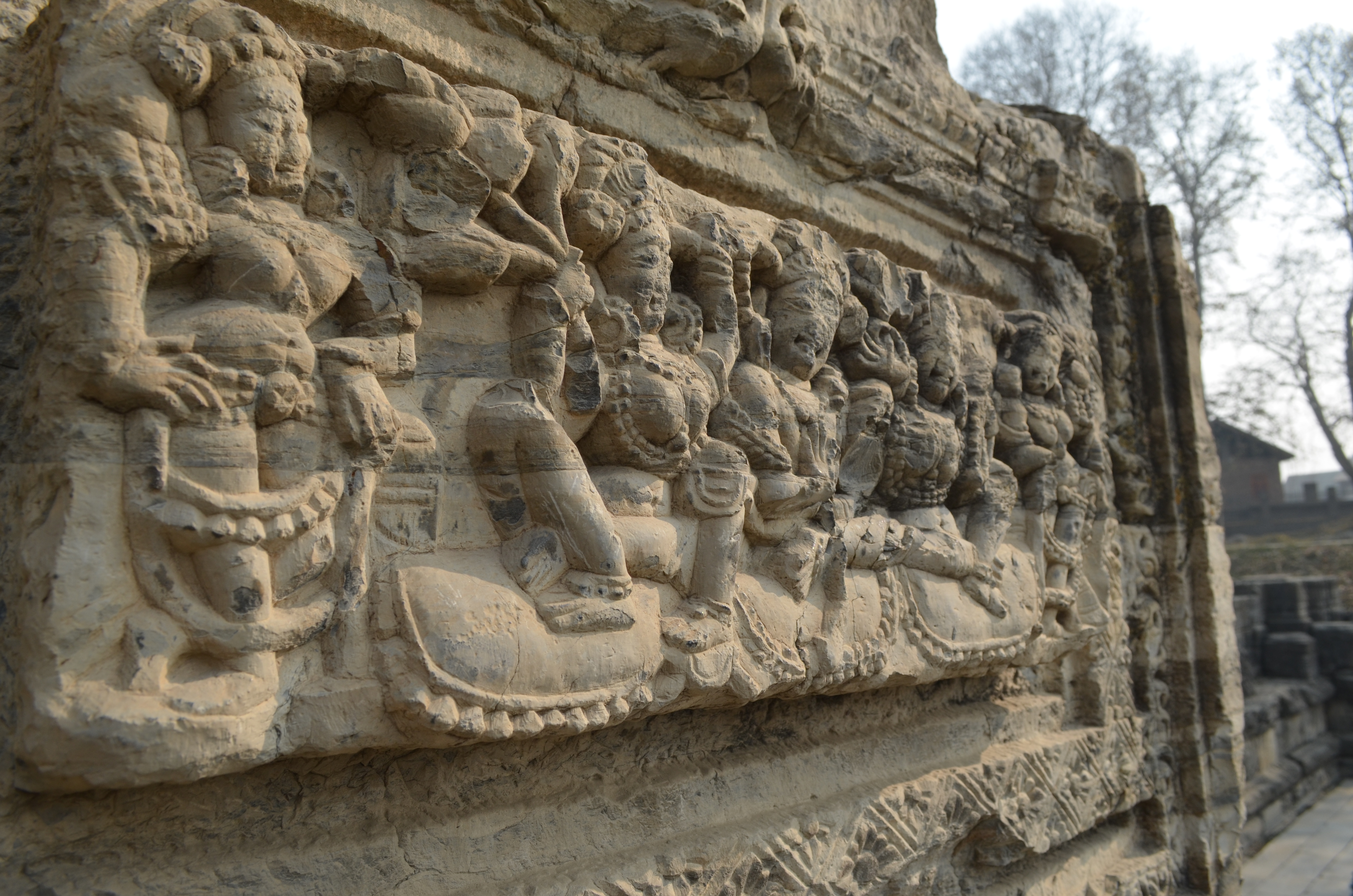 Reliefs from the Avantiswami Temple