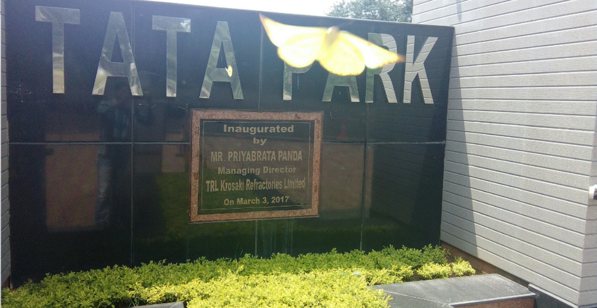 The foundation stone