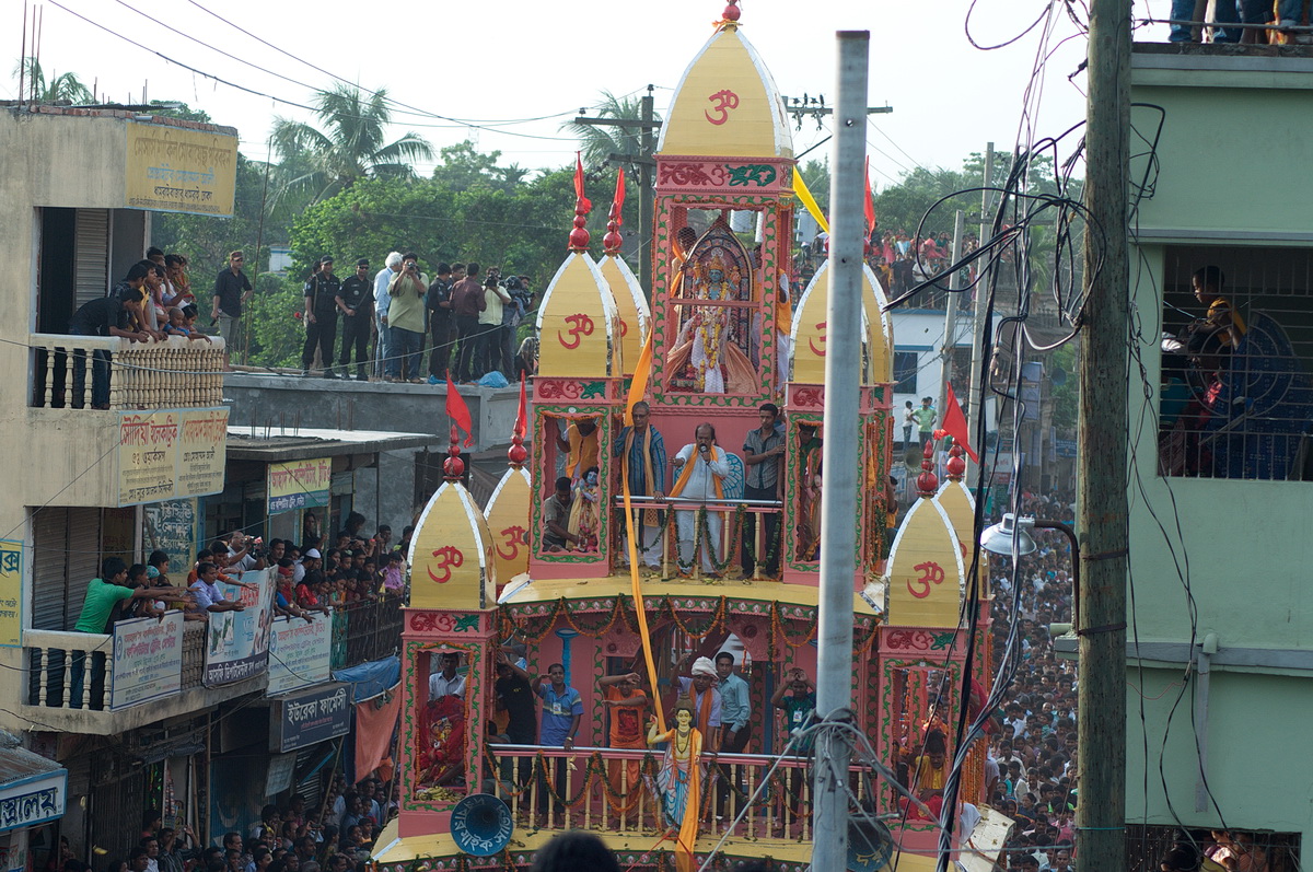 Rath Yatra at Dhamrai in Dhaka district, Bangladesh