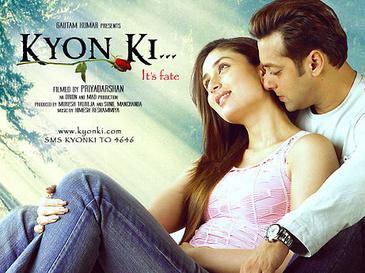 The poster features Kareena Kapoor Khan and Salman Khan seated in a romantic pose. The film title appears at top left.