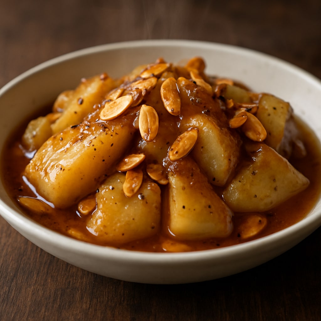 Caramel Pear Pudding Stew