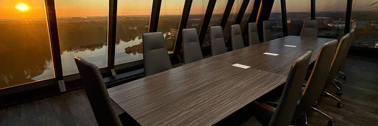 Meet a coworking place with arguably the best view in Indy