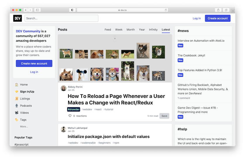 7 najboljših programerskih online skupnosti 15 Smartninja_sola_programiranja_tecaji_devto 1611595585