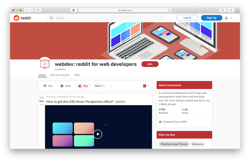 7 najboljših programerskih online skupnosti 13 Smartninja_sola_programiranja_tecaji_reddit webdev 1611595241