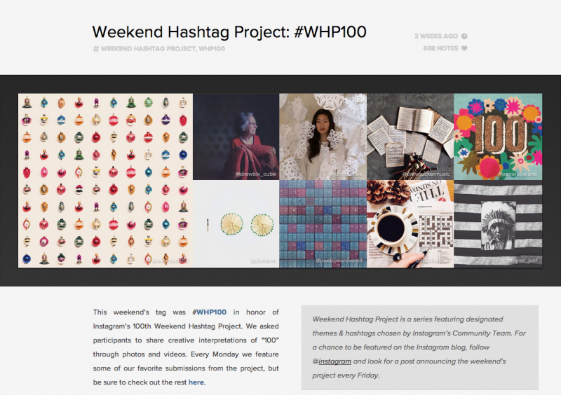 projets photo créatif: weekend hashtag project