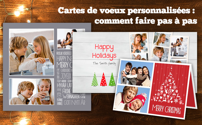 Des cartes de vœux personnalisables à imprimer