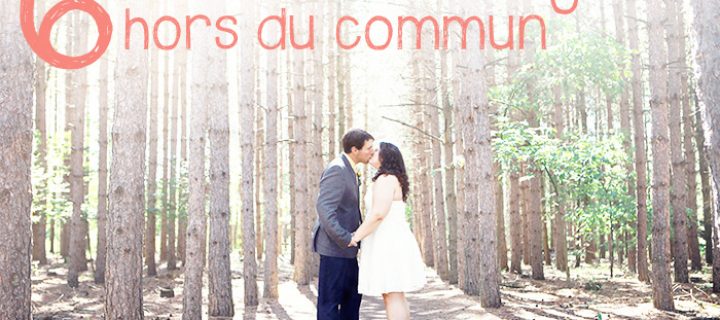 Thème mariage original : 6 idées hors du commun pour 2016