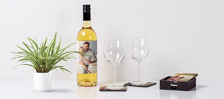 Cadeau pour papa : des sous-verres personnalisés