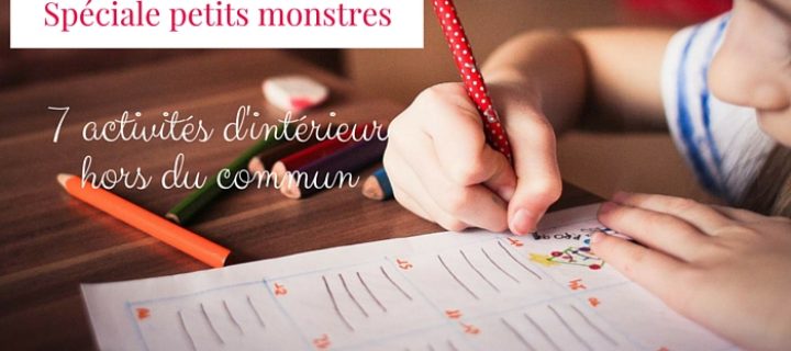 Activités intérieures pour enfants