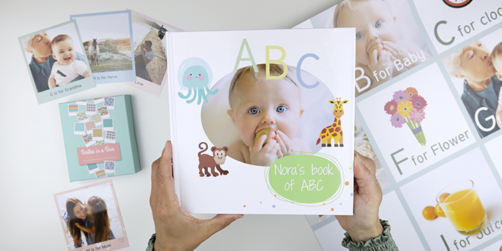 DIY ABC-bog med egne billeder i!