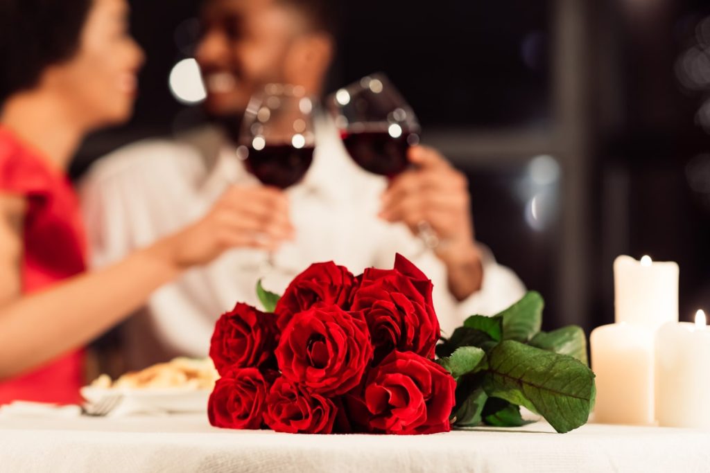 Bouquet de roses pour les 10 ans de mariage