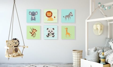 Toiles pour chambre d’enfant