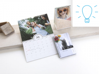 Crée un calendrier ou un agenda photo personnalisé avec tes événements!