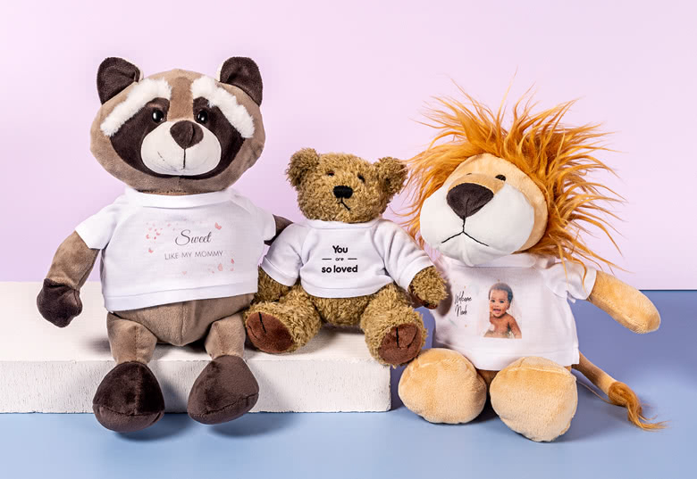 Peluches personnalisées pour accompagner les enfants en vacances