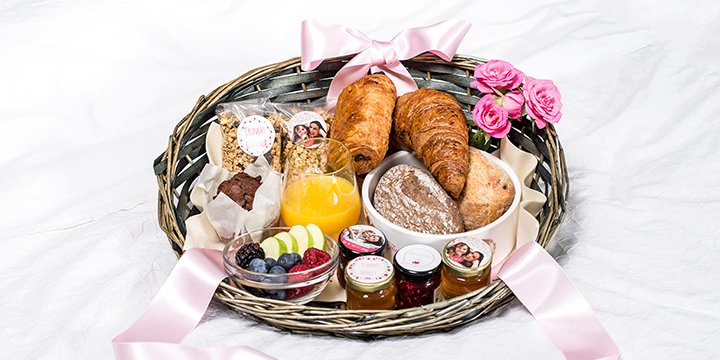 Mother's Day breakfast basket