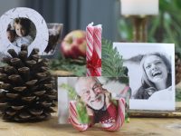 DIY VIDEO – 3 Christmas place card ideas – One minute craft