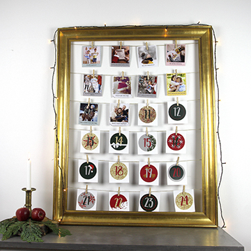 Advent calendar with your photos