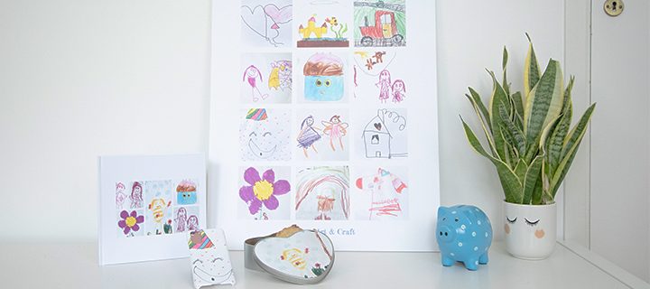 DIY VIDEO – How to organise and display your child’s artwork