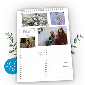 🗓️ DIY VIDEO How to create a personal calendar with your photos