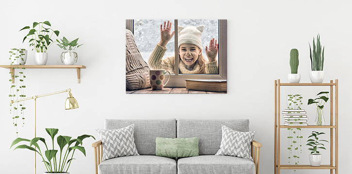 foto op canvas