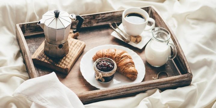 Vaderdag ontbijt op bed