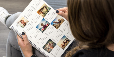 Maak een kunstwerkje van je fotokalender!