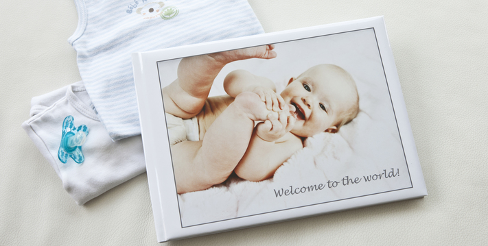 Zo maak je jouw babyboek Smartphoto